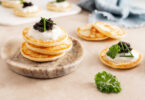 Photo de la recette : Recette blinis aux oeufs de lump