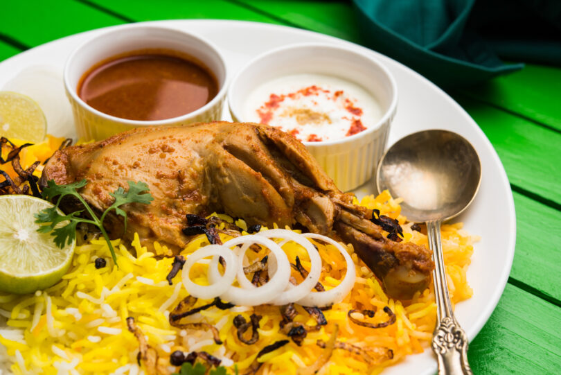 Photo de la recette : Recette biryani de poulet hyderabadi