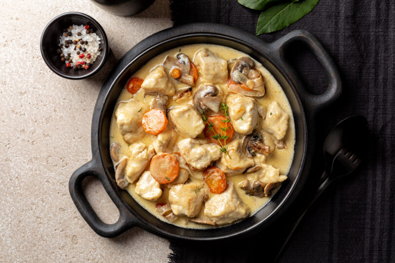 Photo de la recette : Recette blanquette de poulet maison
