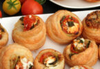 Photo de la recette : Recette bouchées fromage de chèvre et tomate