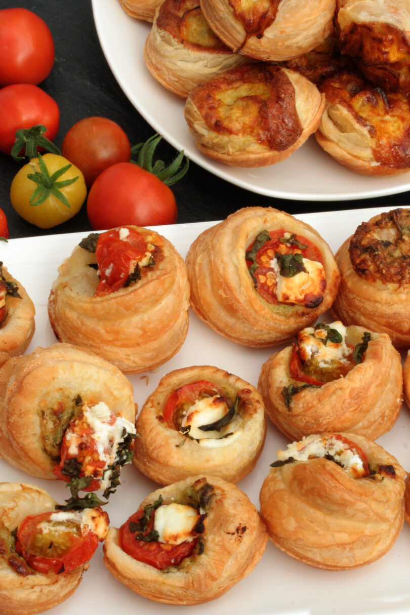 Photo de la recette : Recette bouchées fromage de chèvre et tomate