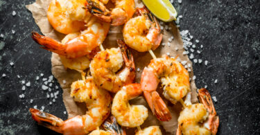 Photo de la recette : Recette brochette de crevettes grillées