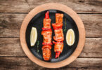 Photo de la recette : Recette brochette de saumon grillé
