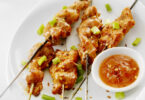 Photo de la recette : Recette brochettes de porc sauce aigre douce