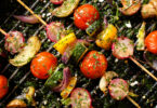Photo de la recette : Recette brochettes végétaliennes