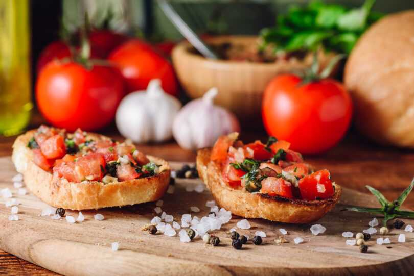 Photo de la recette : Recette bruschetta à l'italienne maison