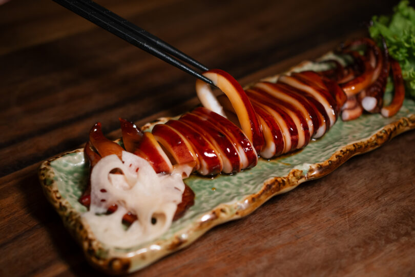Photo de la recette : Recette calamars grillés Japonais
