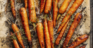 Photo de la recette : Recette carottes rôties au four