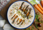 Photo de la recette : Recette carottes rôties au four avec burrata italienne et pistaches