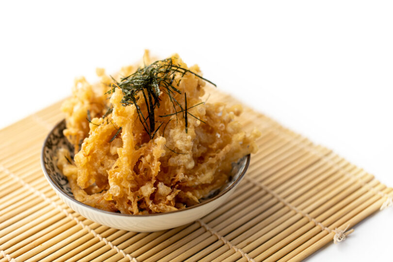 Photo de la recette : Recette tempura Champignons enokis