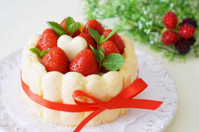Photo de la recette : Recette charlotte à la fraise
