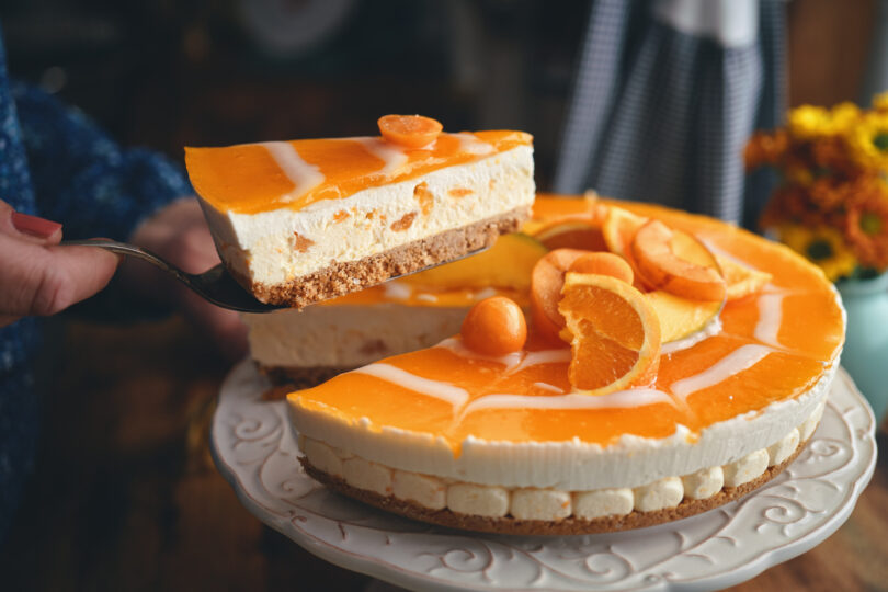 Photo de la recette : Recette cheesecake à l'orange