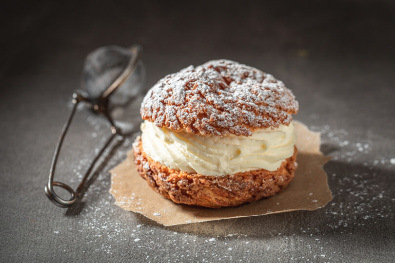 Photo de la recette : Recette choux à la crème vanille