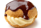 Photo de la recette : Recette choux à la crème pâtissière et chocolat fondu