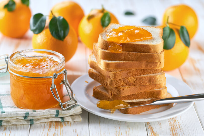 Photo de la recette : Recette confiture d'orange maison