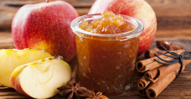 Photo de la recette : Recette confiture de pommes à la canelle