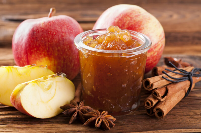 Photo de la recette : Recette confiture de pommes à la canelle