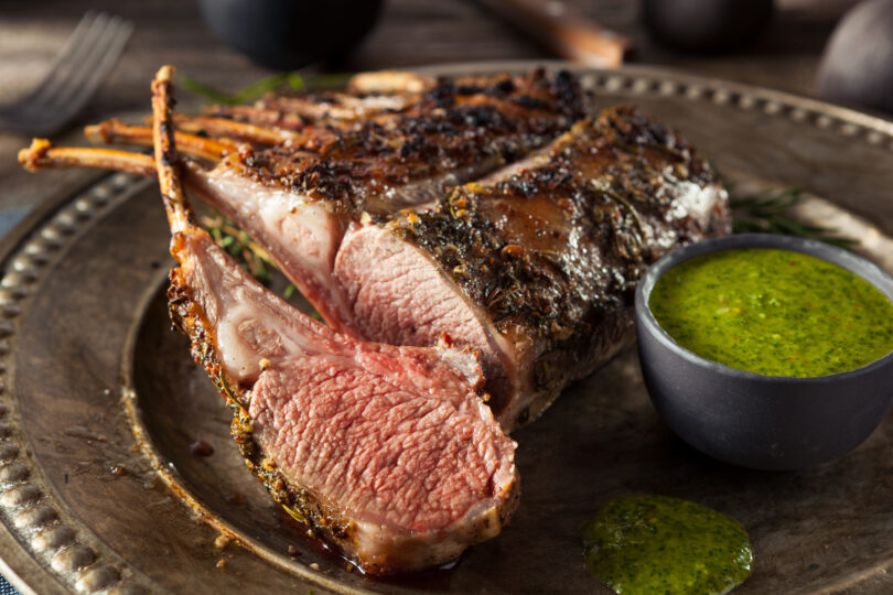 Photo de la recette : Recette côtes d'agneau aux herbes