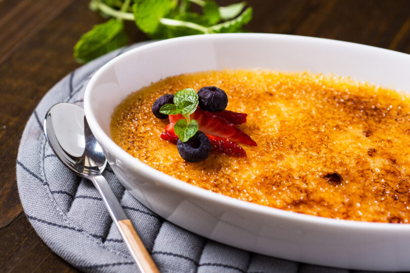 Photo de la recette : Recette crème brulée maison