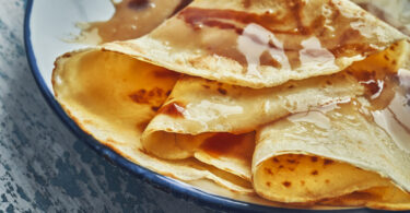 Photo de la recette : Crêpes au caramel