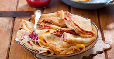 Photo de la recette : Recette crêpes à la fraise