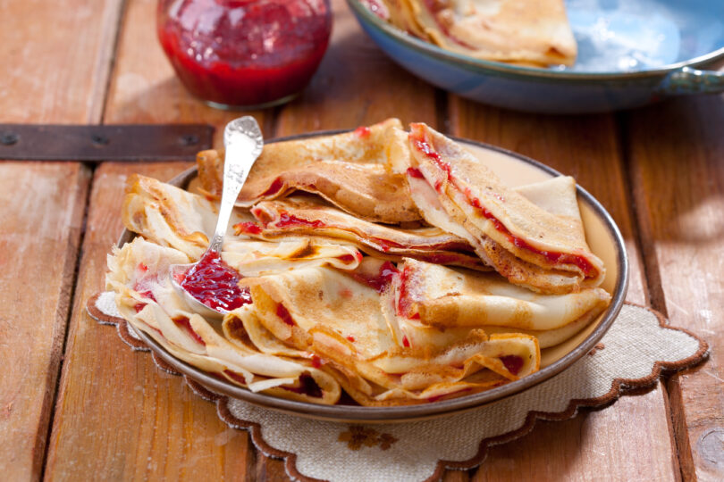 Photo de la recette : Recette crêpes à la fraise