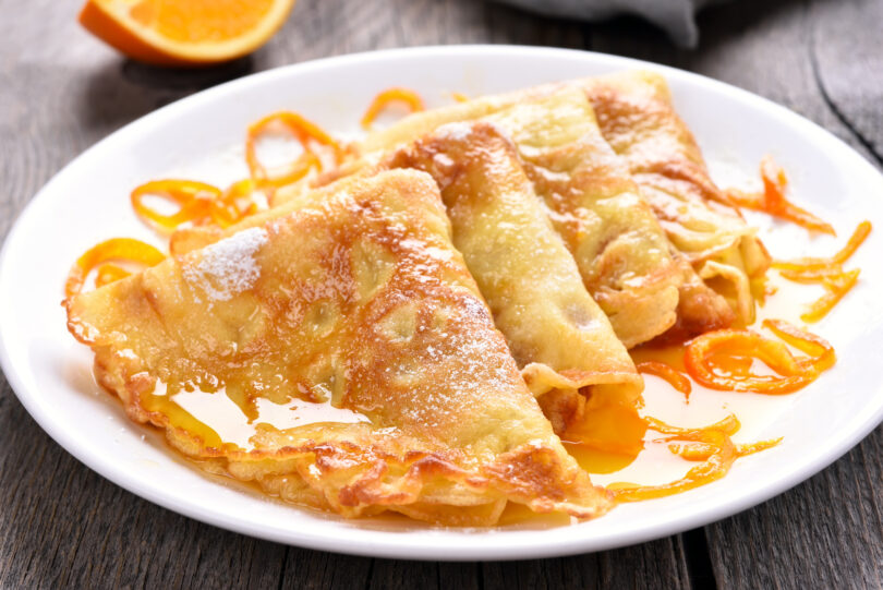 Photo de la recette : Recette crêpes suzette