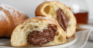Photo de la recette : Recette croissant fourré au chocolat