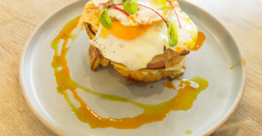 Photo de la recette : Recette croque madame de luxe