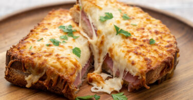 Photo de la recette : Recette croque-monsieur jambon, fromage et ananas