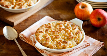 Photo de la recette : Recette crumble aux pommes maison