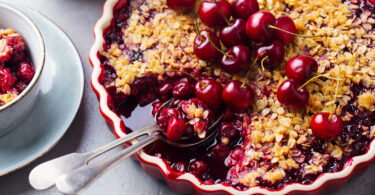 Photo de la recette : Recette-crumble-cerise
