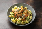 Photo de la recette : Recette cuisses de poulet Chimichurri maison au chou-fleur
