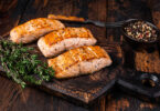 Photo de la recette : Recette filets de saumon grillé