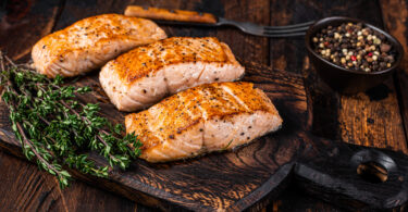 Photo de la recette : Recette filets de saumon grillé