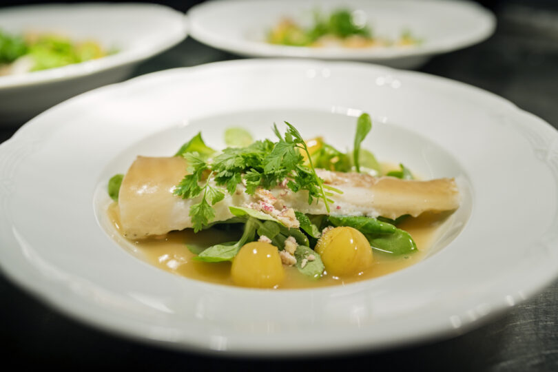 Photo de la recette : Recette filet de morue au beurre blanc