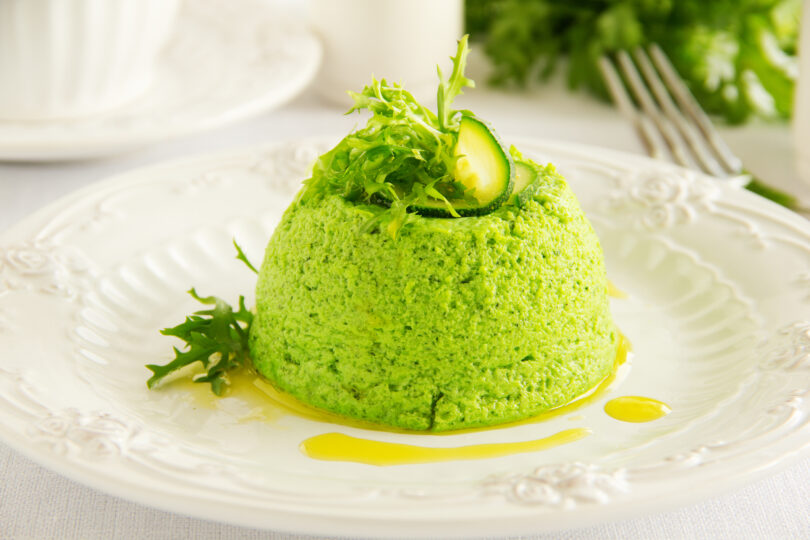 Photo de la recette : Recette flan de courgettes