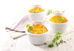 Photo de la recette : Recette de flan soufflé au fromage et carottes