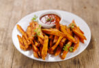 Photo de la recette : Frites de patate douce croustillantes et légères