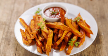 Photo de la recette : Frites de patate douce croustillantes et légères