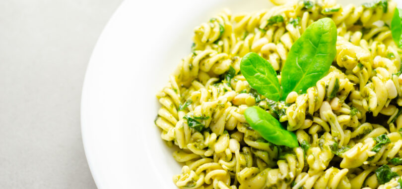 Photo de la recette : Recette fusilli aux épinards