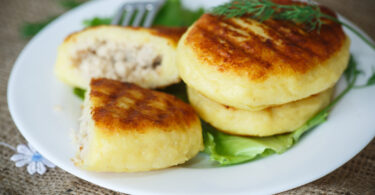 Photo de la recette : Recette galette de pomme de terre farcie à la viande