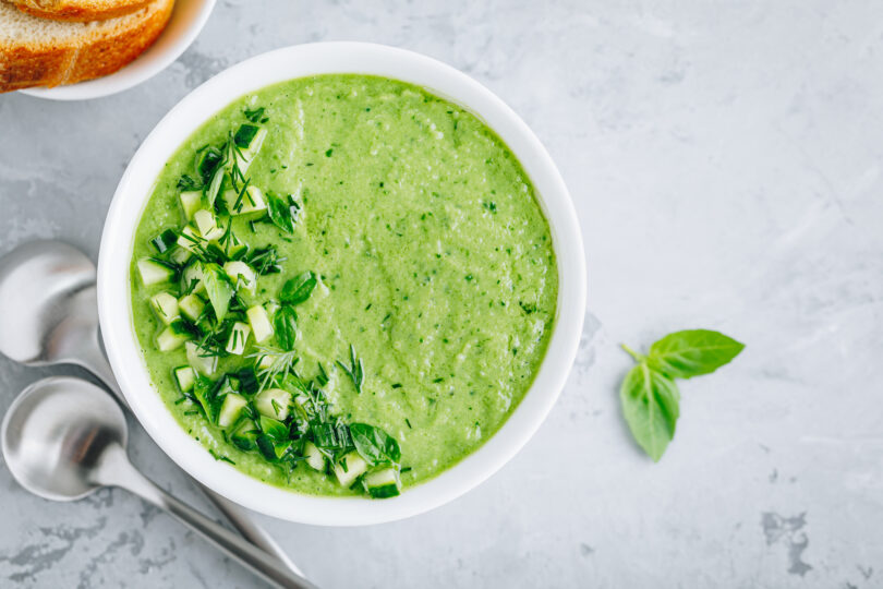 Photo de la recette : Recette gaspacho de concombre