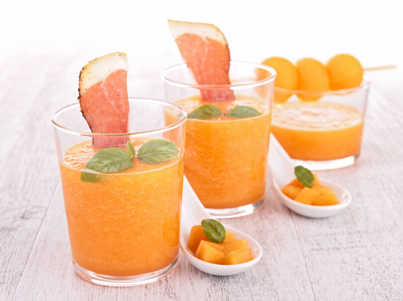 Photo de la recette : Recette gaspacho de melons