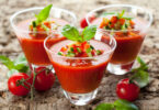 Photo de la recette : Recette gaspacho tomate concombre
