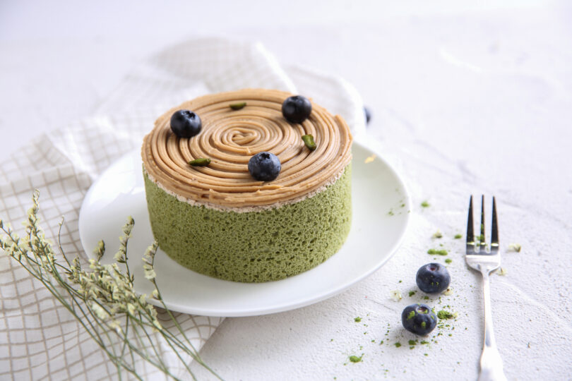 Photo de la recette : Recette gateau au thè Matcha