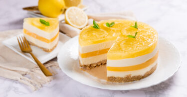 Photo de la recette : Recette gâteau au fromage et citron
