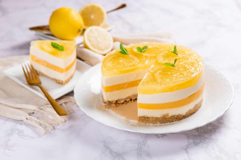 Photo de la recette : Recette gâteau au fromage et citron