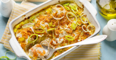 Photo de la recette : Recette gratin de poisson au cabillaud