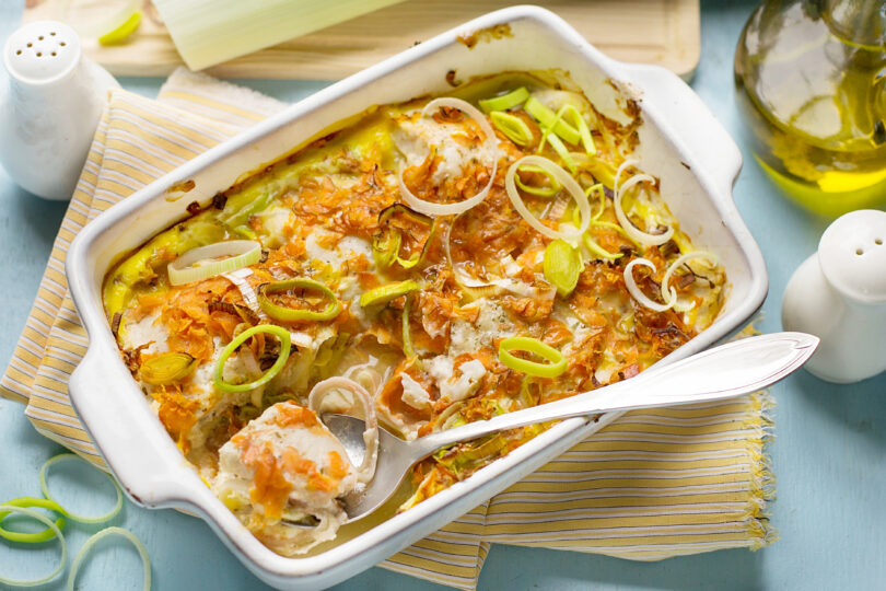 Photo de la recette : Recette gratin de poisson au cabillaud
